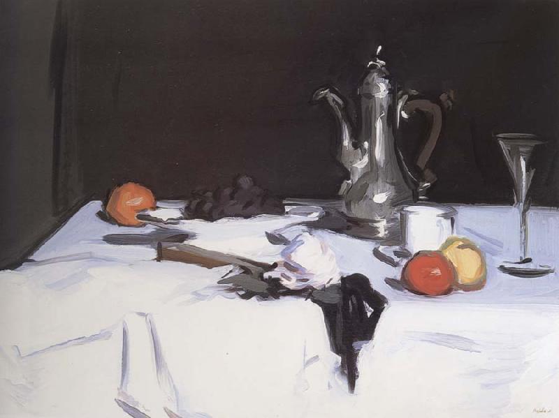 Samuel John Peploe Still Life with Coffee Pot oil painting image